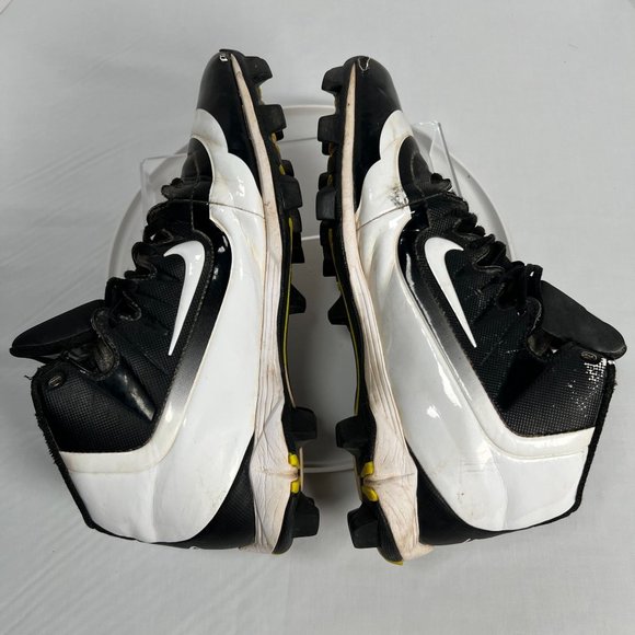 Nike Huarache 2KFilth Keystone‎ Mid 807141-017 mens size 6.5 black cleats - Picture 4 of 12